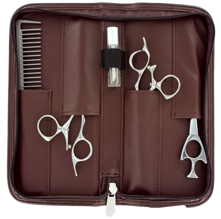 VIA BROWN FOUR SHEAR ZIPPER CASE